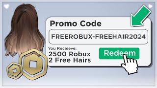 Hurry This Secret Promo Code Gives Free Robux Hairs