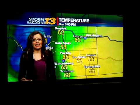 KRDO news 13 weather woman cusses on air