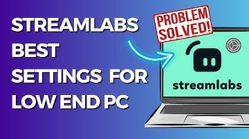 Streamlabs OBS Settings for Low End PC (2024)