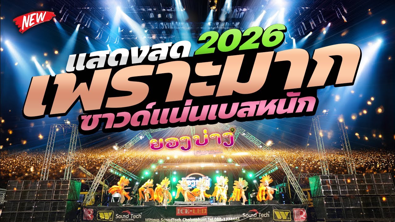 มาใหม่!! 2026 #เบสนิ่มๆๆ 🔥แสดงสดเพราะมากๆๆ #ซาวด์เพราะๆ #วงยองบ่างกีต้าร์เรคคอร์ด