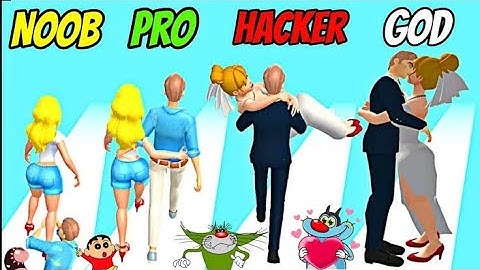 Noob vs Pro vs Hacker - Bestie Breakup Game