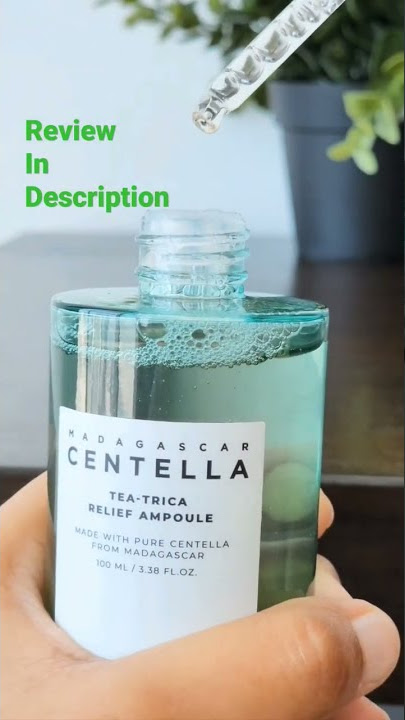 Skin1004 Centella Tea Trica Relief Ampoule for acne, psoriasis, eczem #noncomedogenic #acne