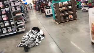 Breaking social norms in walmart.