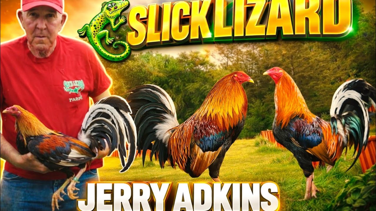 Jerry Adkins 🦎🦎/ Slick Lizard Farm 🐓🐓🐓💥💥🔥🔥🔥