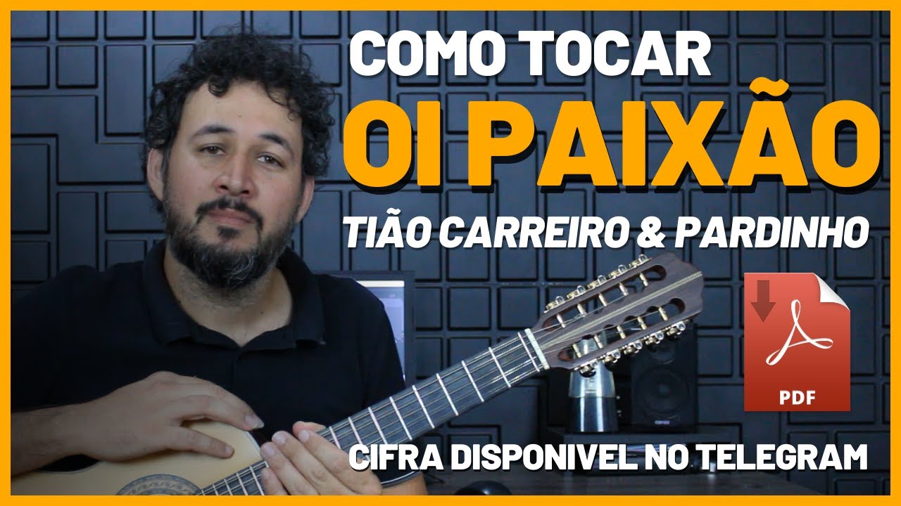 OI PAIXÃO - Tião Carreiro e Pardinho  | Como tocar na viola | Passo a Passo | Tutorial