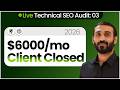Live Technical SEO Audit Worth $6K - Step by Step Practical Guide to SEO Audit in 2026 using AI - P3