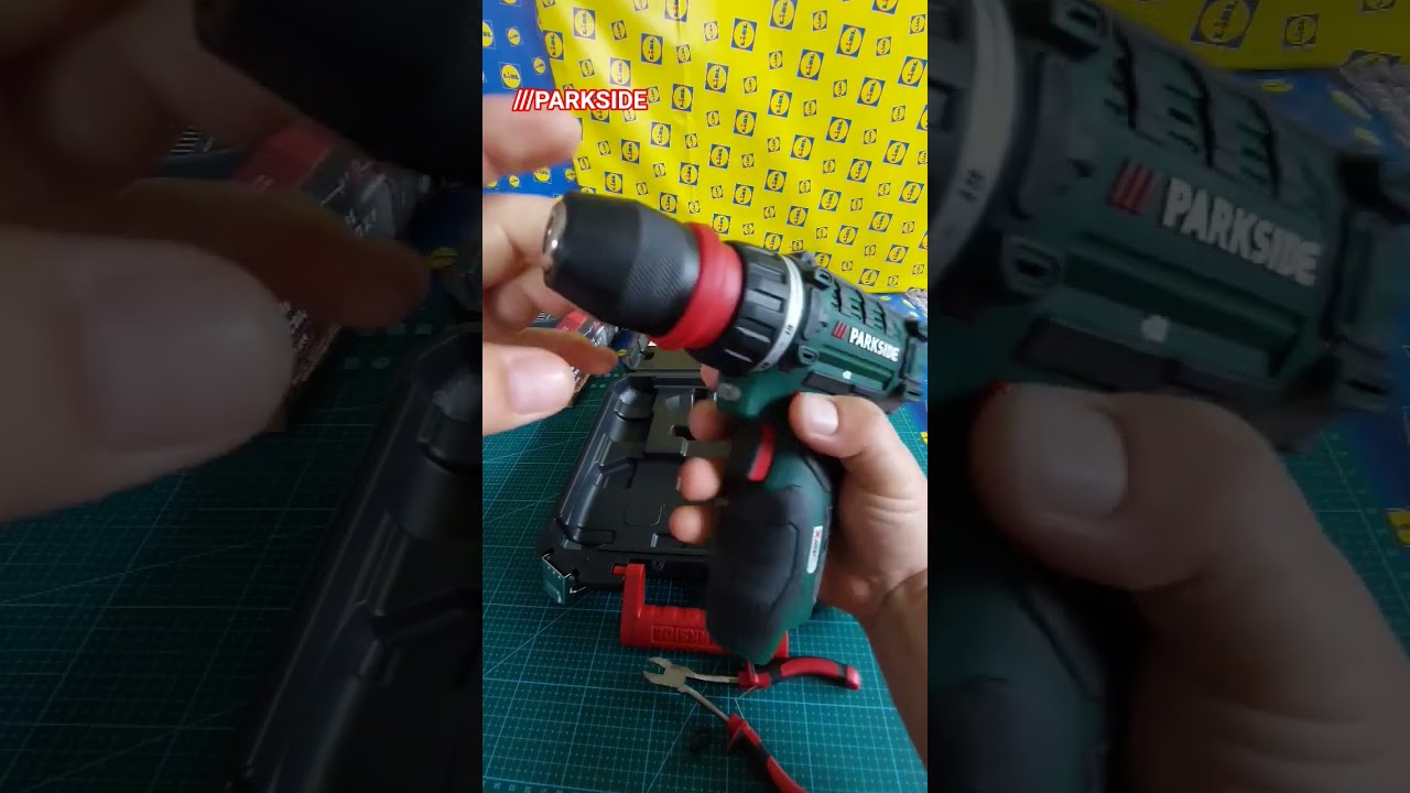 шуруповерт 28Nm 12v аккумулаторный PARKSIDE бюджетный вариант распаковка обзор
