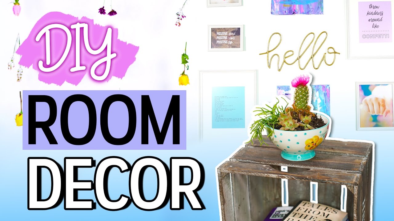 EASY DIY  Room  Decor  Ideas MUST try Bethany Mota YouTube