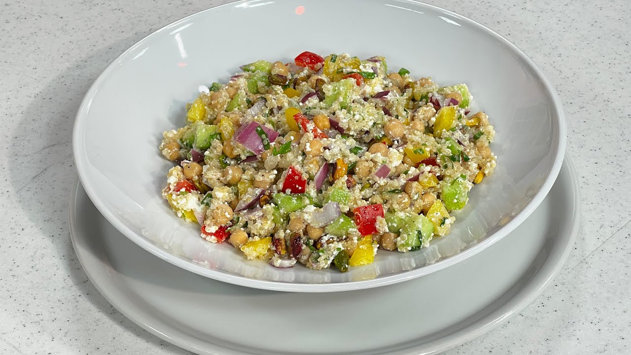 Shije Shtëpie - Sallatë me quinoa, perime dhe fruta të thata - Tv Klan