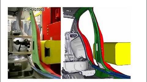 SIMULIA Abaqus Side Impact Test