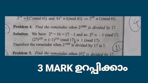 First semester Bsc Mathematics Exam tips 2023  | Calicut University| Congruence