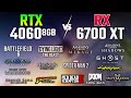 RTX 4060 vs RX 6700 XT in 2026 | Test in 15 Games | 1440p