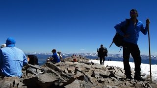 Climbing Mount Elbert