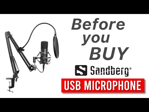 Before You Buy Sandberg Streamer USB Microphone Kit [REVIEW & Sound Test]