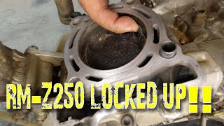 2007 Suzuki RM Z LOCKED UP! Ep19