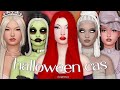 1 Base 5 Costumes Challenge (+ CC Links) 🎃| The Sims 4