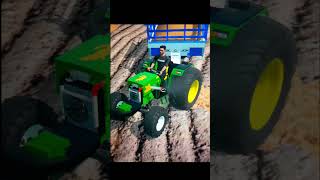🚜 Tractor Trolley King Challenge 😱🔥 | Mud Road Power Show #TractorChallenge #TractorKing