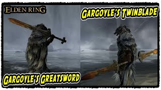 How to Get Gargoyle's Greatsword & Gargoyle's Twinblade in Elden Ring (Valiant Gargoyle Boss Fight)