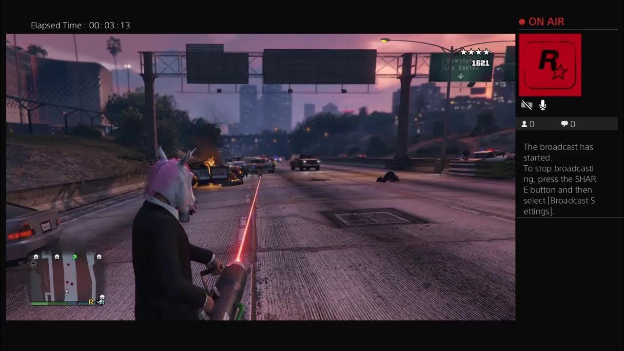 Salih speelt gta 5 YouTube