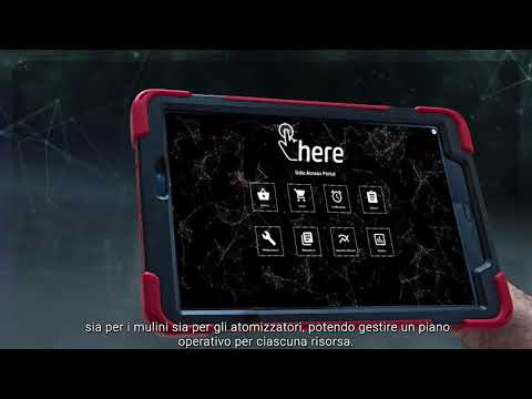 Digitalizing the ceramic plant #4 | HERE for smart powder plant