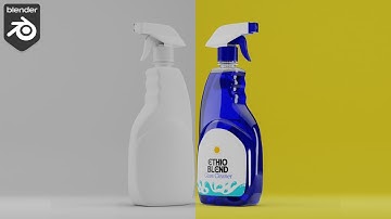 Blender Tutorial: Realistic Glass Cleaner Part-3