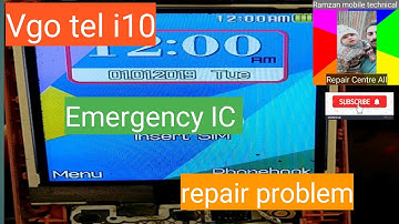 Vgo tel i10 emergency IC repair problem