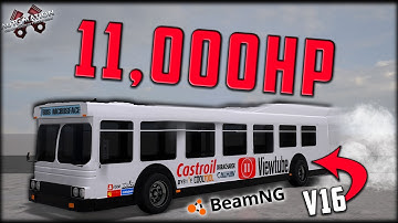 I Built The Highest HP Car Ever!!Automation - BeamNG