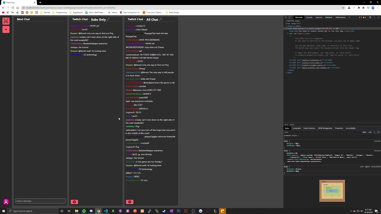 Twitch Moderation Tool