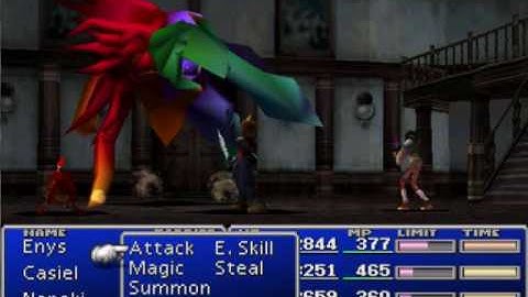 Final Fantasy 7 Boss Fight Lost Number