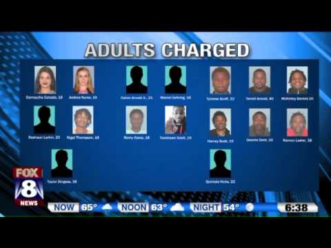 Dozens arrested in massive gang member round-up - YouTube