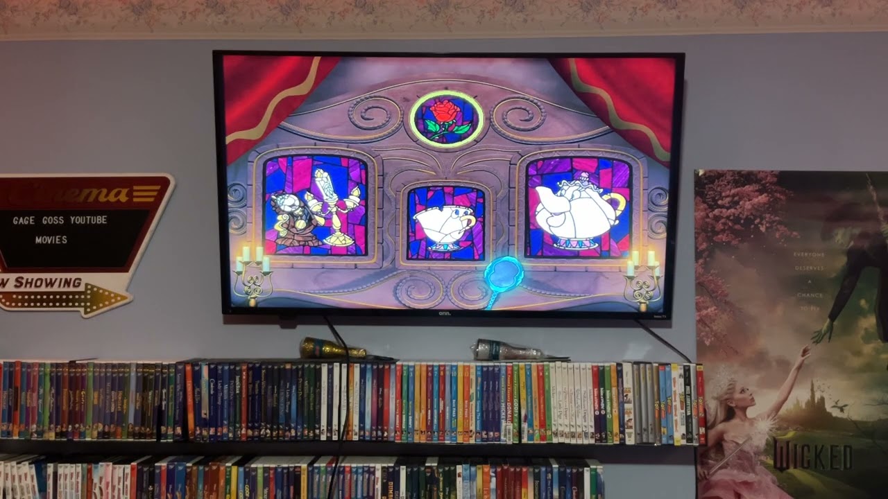 Menu walkthrough of Beauty And The Beast Special Edition 2002 dvd (Disc 2)