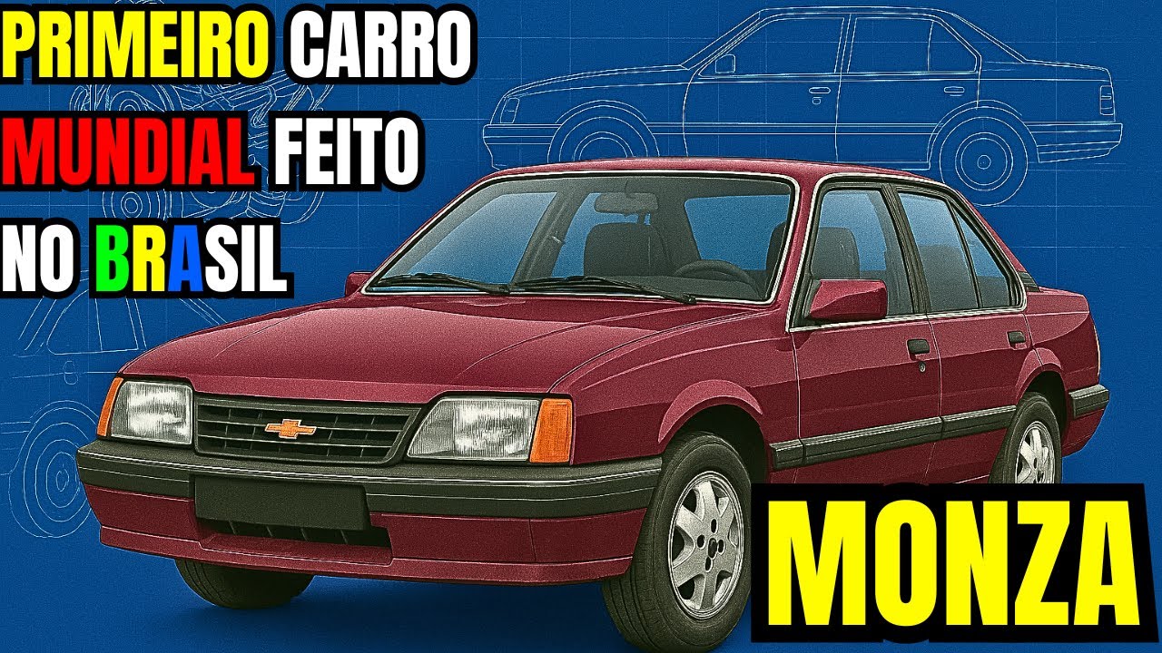 Monza: O Carro que Conquistou o Brasil e Ainda Surpreende !