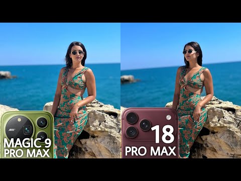 Honor Magic 9 Pro Max VS iPhone 18 Pro Max Camera Test 