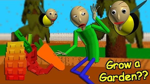 Grow a Garden, but the BALBEES RETURN?? | Baldi