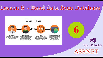 Video 6 - Models Read data from database in Web APIs