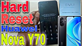 Hard Reset Huawei Nova Y70, Formatear Nova Y70