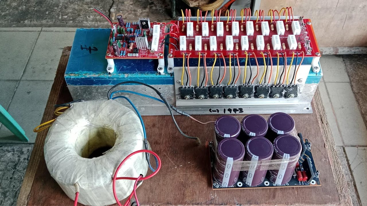 DIY POWER AMP (POWER AMPLIFIER SOCL 506)