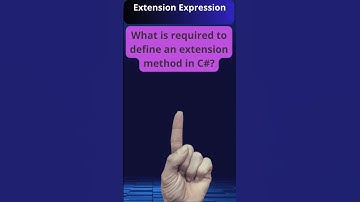 Defining Extension Methods in C#