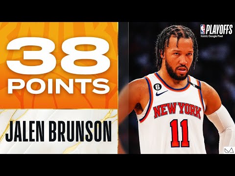 Jalen Brunson 砍下 38 分拯救紐約！｜熱火 vs 尼克 2022-23 NBA 季後賽 第五戰｜2023 5/11