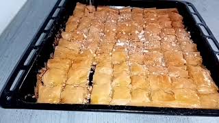 Recette baklawa aux amandes et miel