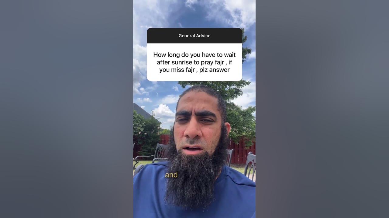 how-long-do-you-have-to-wait-to-pray-fajr-if-you-miss-fajr-youtube