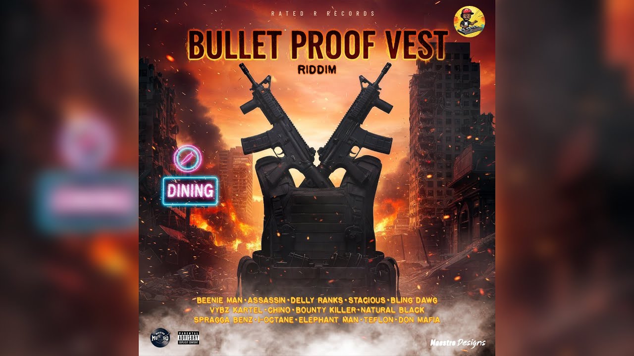 Bullet Proof Vest Riddim | Beenie Man, Vybz Kartel, Spragga Benz, Bounty Killer, Elephant Man & more