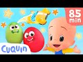 Quickly, Pandabag! 🎒🐼 Learn the vehicles with Cuquin&#39;s Surprise Eggs | videos &amp; cartoons for babies