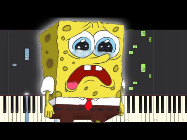 sad song with SpongeBob - BiliBili