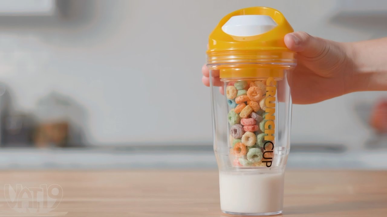 This Genius Cup Actually Lets You Drink Cereal • 13 Gifts That