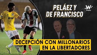 Decepción con Millonarios en la Libertadores