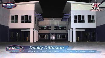 D2 Dually LED Diffusion Beam Pattern - Snake Racing - Rigid industries
