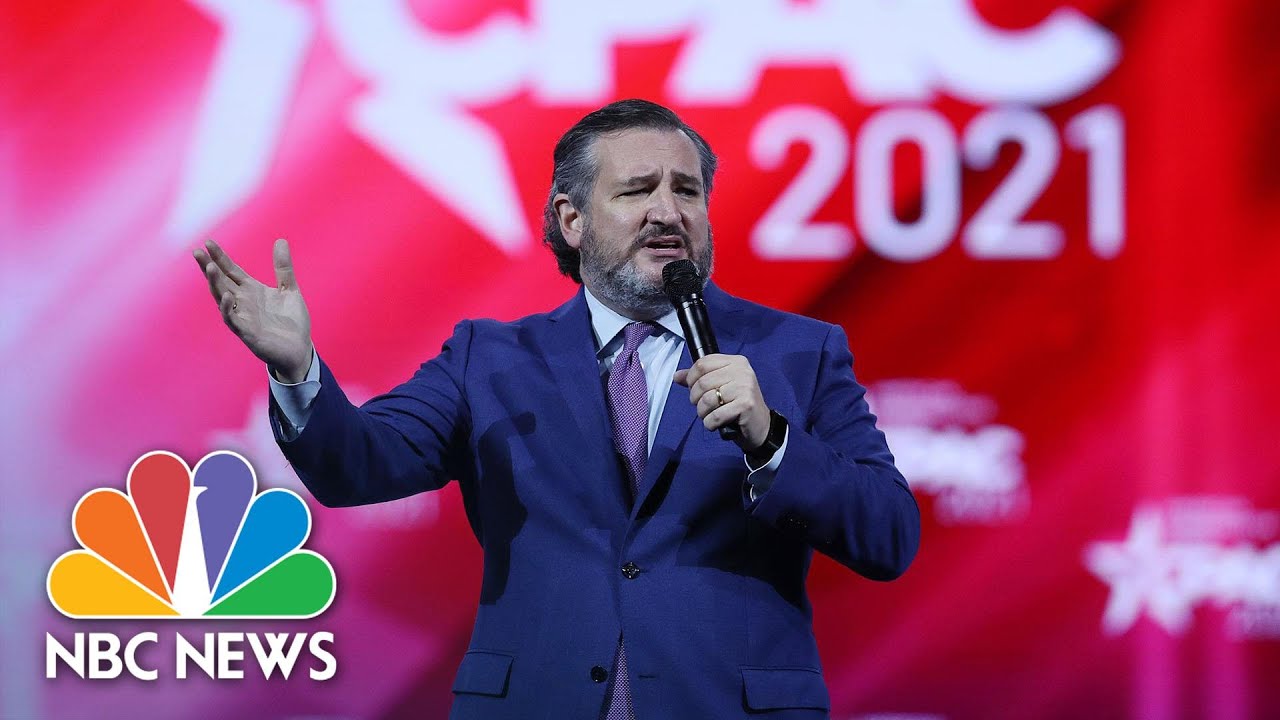 'This Is Just Dumb': Sen. Cruz Mocks Covid Regulations At CPAC | NBC News NOW