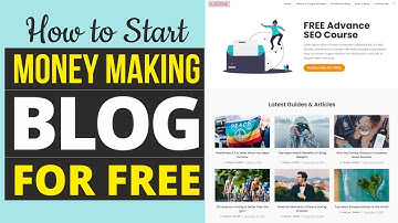 How to Start Money Making Blog for FREE with WordPress AdSense Affiliate  Email Marketing Tutorial