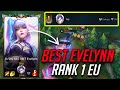 TOP 1 PLAYER IN EU ON HIS EVELYNN (RANK 1 EVELYNN) in WILD RIFT